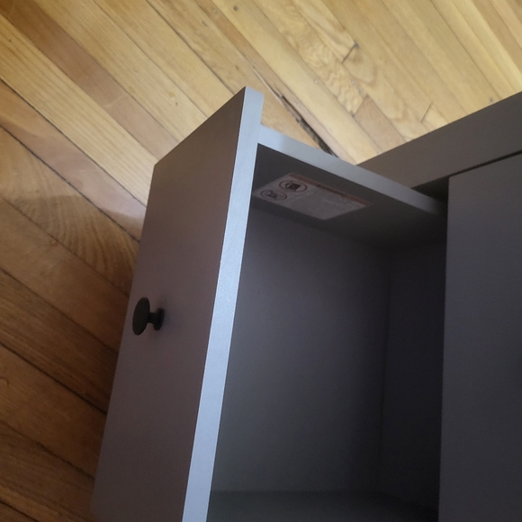 Two nightstand/ Color: Smokey - Picture 5 of 11